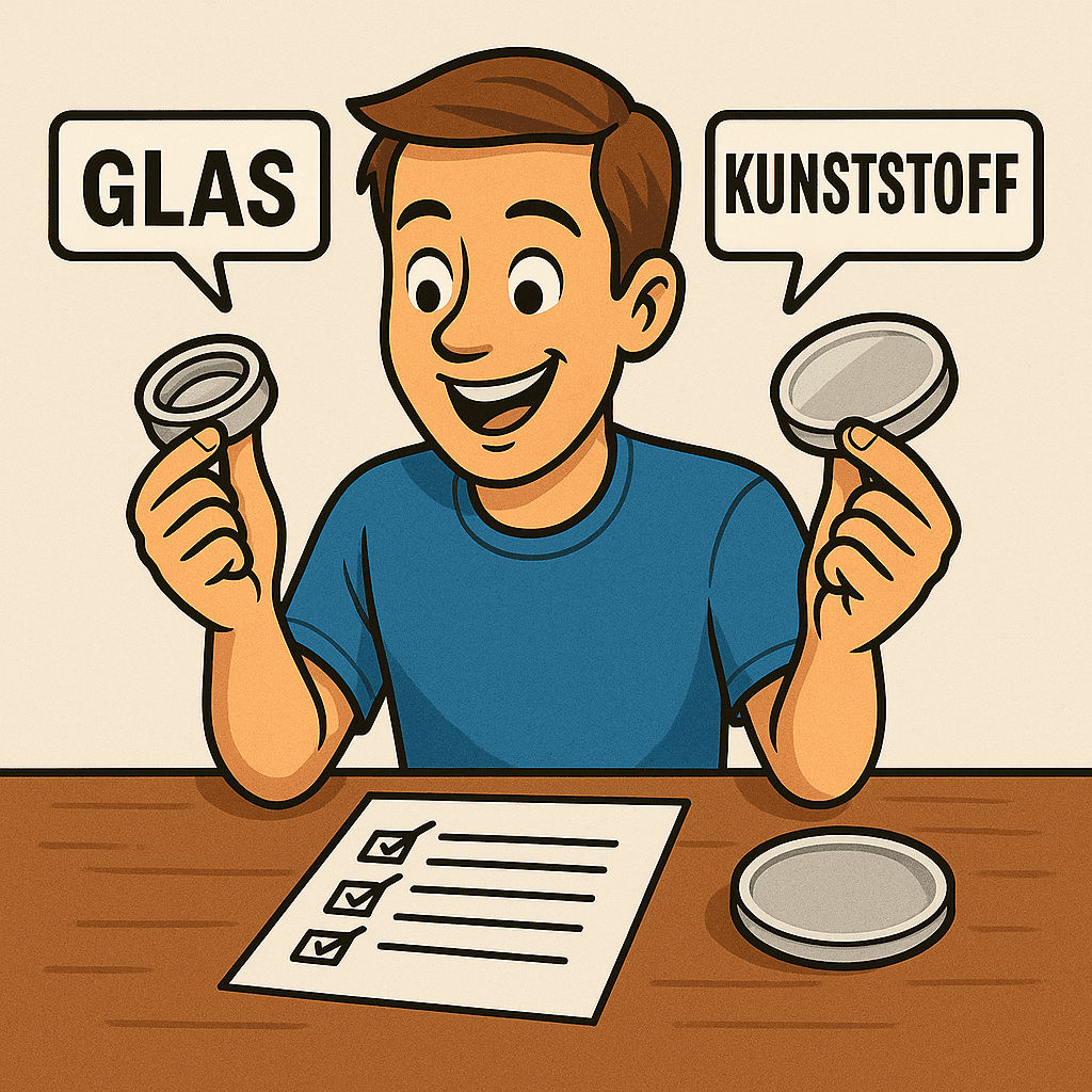 glass vs kunststoff